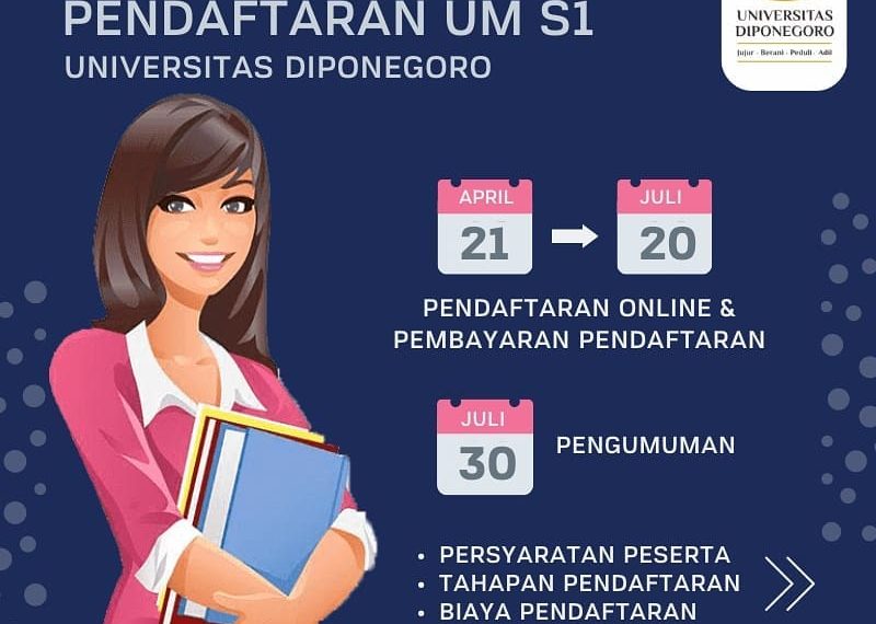 Ujian Mandiri S1 UNDIP Tahun Ini Menggunakan Portofolio ...