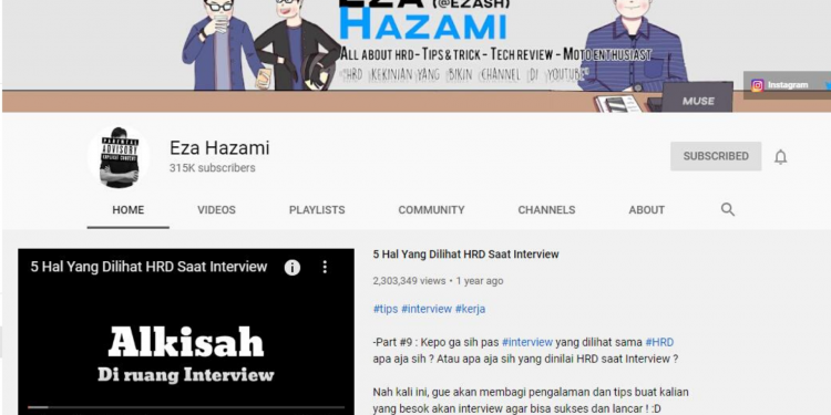 Eza Hazami Youtube