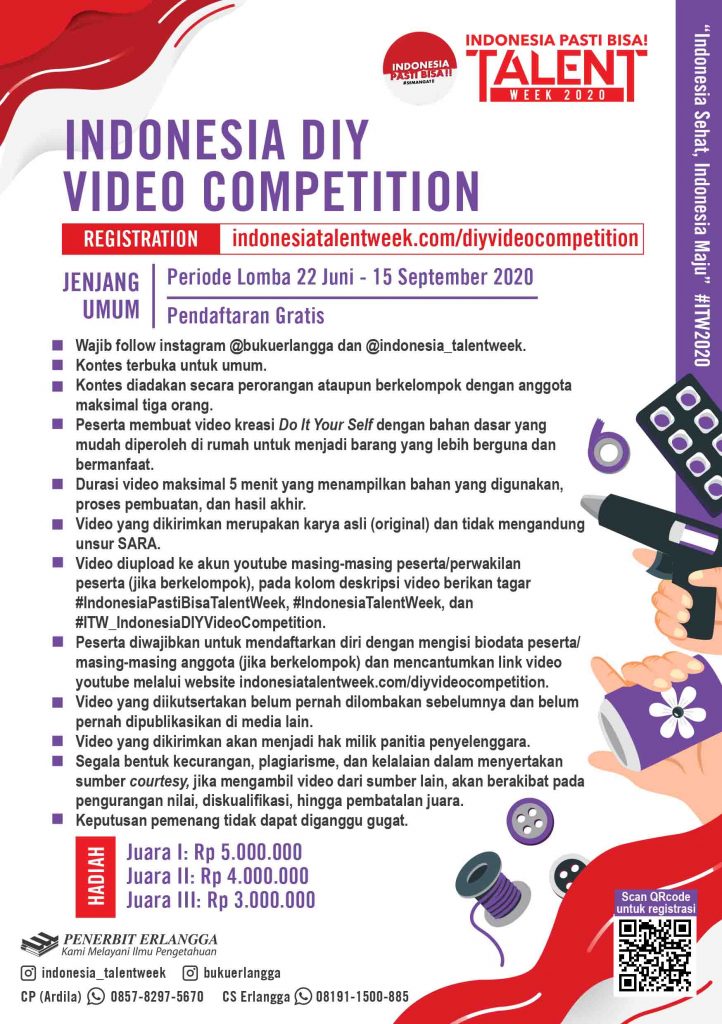 Video Competition Indonesia Pati Bisa Talent Week 2020