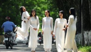 seragam sekolah vietnam, ao dai, sergam unik dunia
