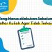 Yang Harus Dilakukan Sebelum Daftar Kuliah Agar Tidak Terkejut