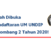 Telah Dibuka Pendaftaran Jalur Mandiri UNDIP Gelombang 2! Berikut Info Lengkapnya