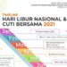 Jadwal Hari Libur 2021