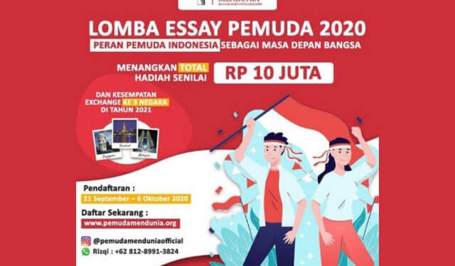 Berjiwa Kritis Yuk Ikutan Lomba Essay Pemuda 2020 Dari Studec International Campuspedia News