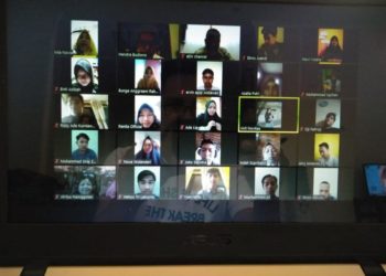 momen kocak kuliah online menurut netizen