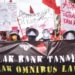 aksi mahasiswa tolak omnibus law