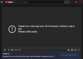 Youtube Down Hari ini