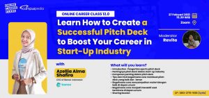 kelas online cara membuat pitch deck startup