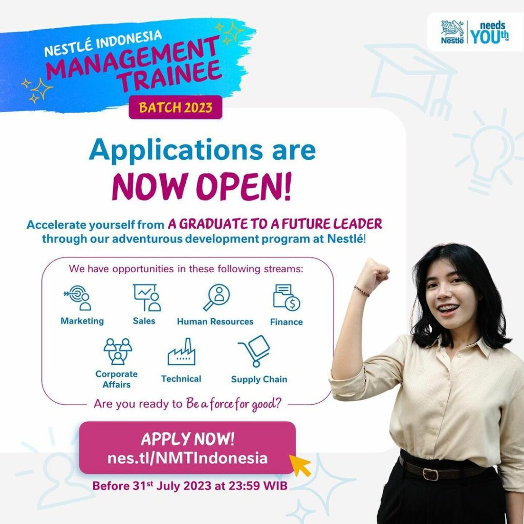 Lowongan Management Trainee Juli 2023 - Campuspedia News