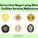 Universitas Negeri yang memiliki fasilitas asrama mahasiswa dengan biaya terjangkau.