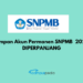 Simpan Akun permanen SNPMB 2024 diperpanjang.
