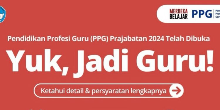 PPG Prajabatan 2024 telah dibuka