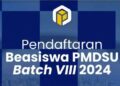 pendaftaran program beasiswa S2 dan S3 PMDSU Batch VIII 2024