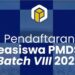 pendaftaran program beasiswa S2 dan S3 PMDSU Batch VIII 2024